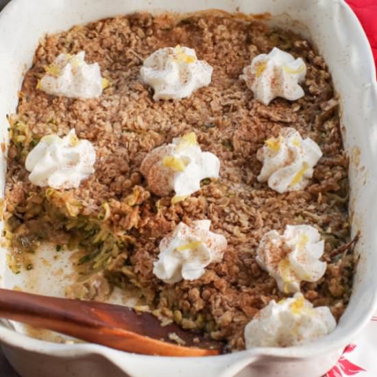 Zucchini Crisp
