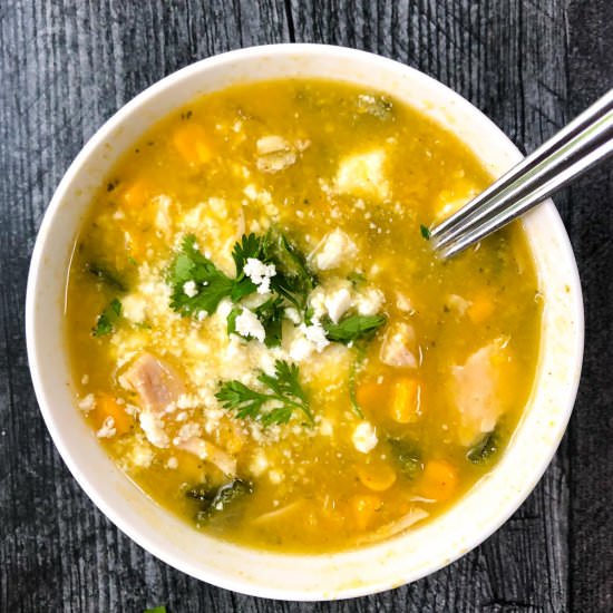 Easy Poblano Corn Soup