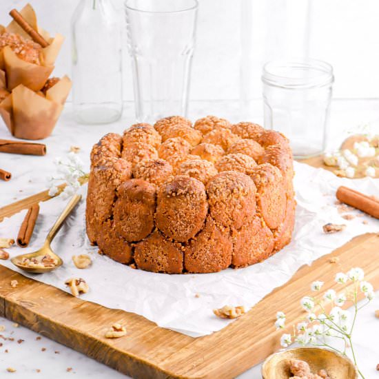 Cinnamon Sugar Pull Apart Bread