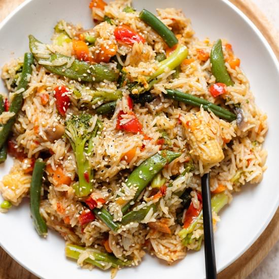 Frozen Vegetable Stir Fry