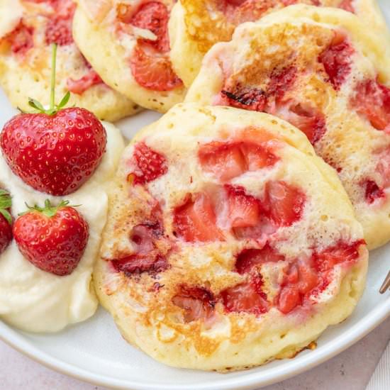 strawberry pancakes