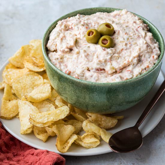 Creamy Green Olive Dip