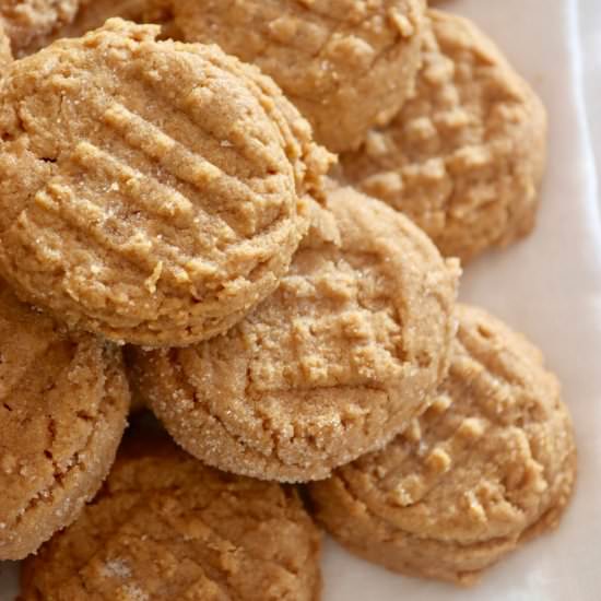 Gluten-Free Peanut Butter Cookies