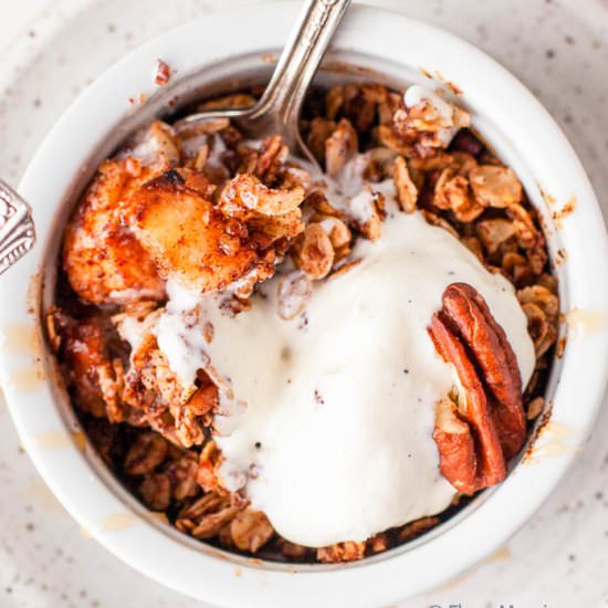Air Fryer Apple Crisp