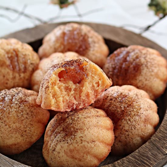 Madeleines with Pear Jam