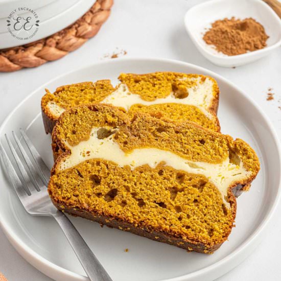 Pumpkin Cream Cheese Bread