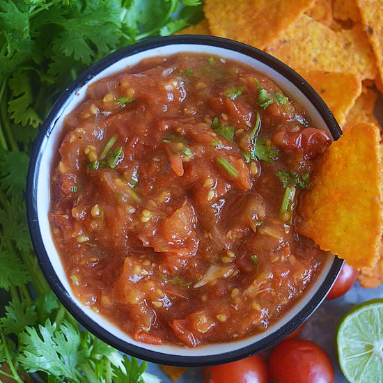 Cherry Tomato Salsa