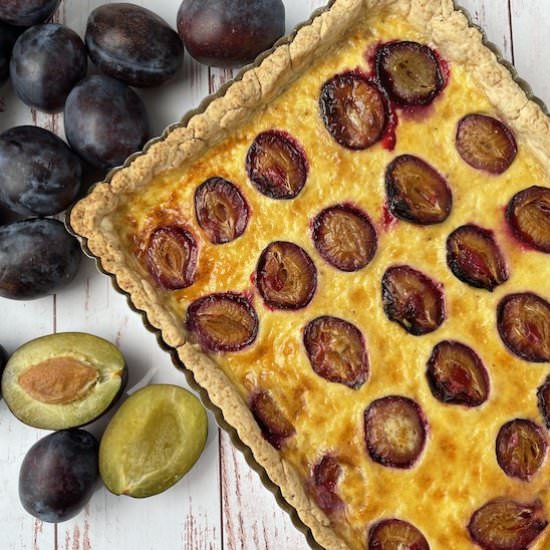 Gluten-Free Swiss Plum Tart