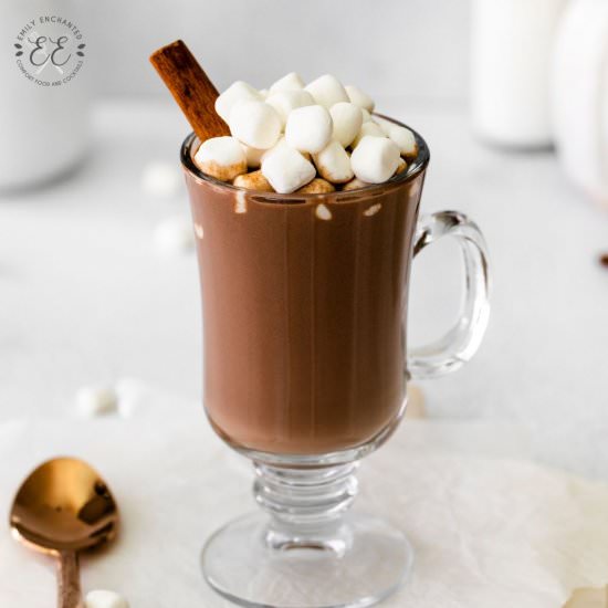 Pumpkin Spice Hot Chocolate