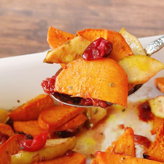 Baked Sweet Potato Slices