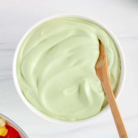 Vegan Avocado Crema