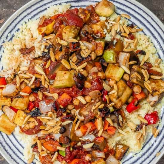 Moroccan-Style Vegetable Couscous
