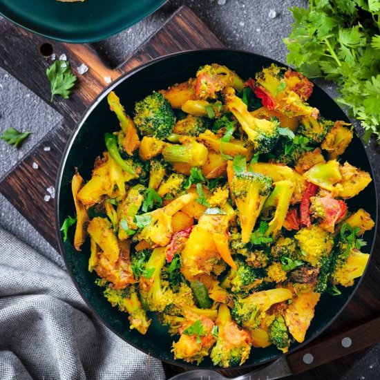 Broccoli Aloo [Broccoli Potato]