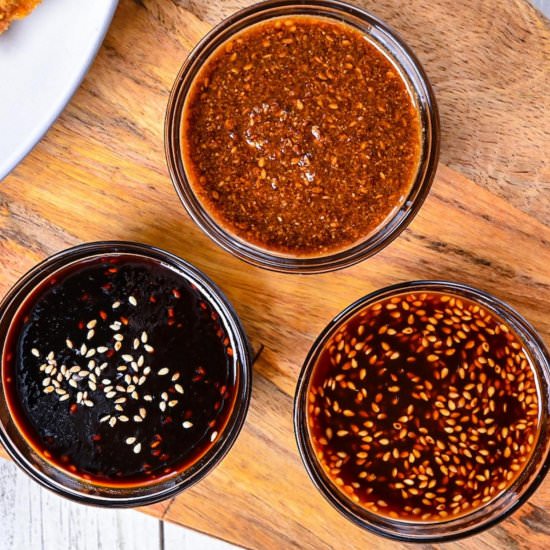 Tonkatsu Sauce 3 Ways