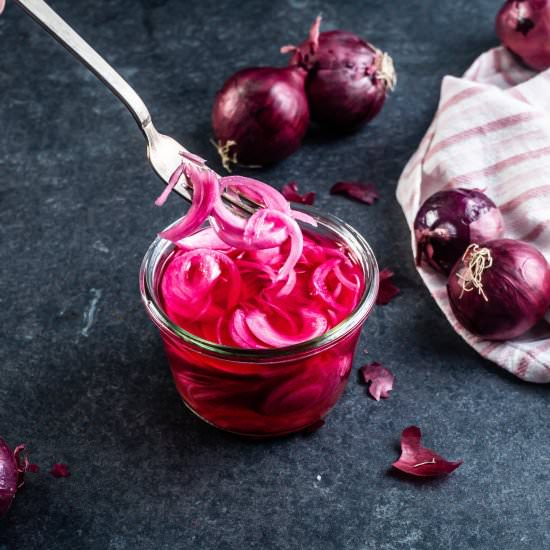 Homemade Pickled Onions