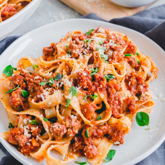Lamb Bolognese