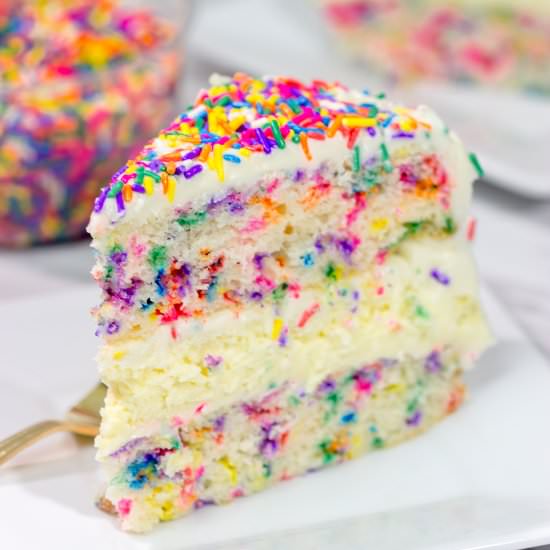 Funfetti Cheesecake Cake
