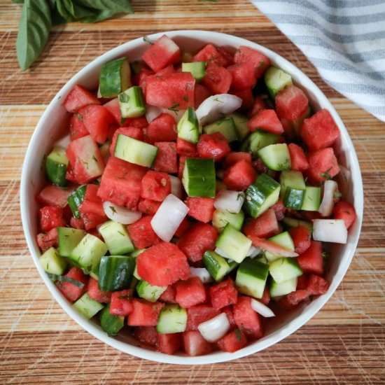 Refreshing Watermelon Salad