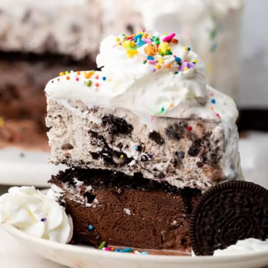 Homemade Ice Cream Cake Recipe