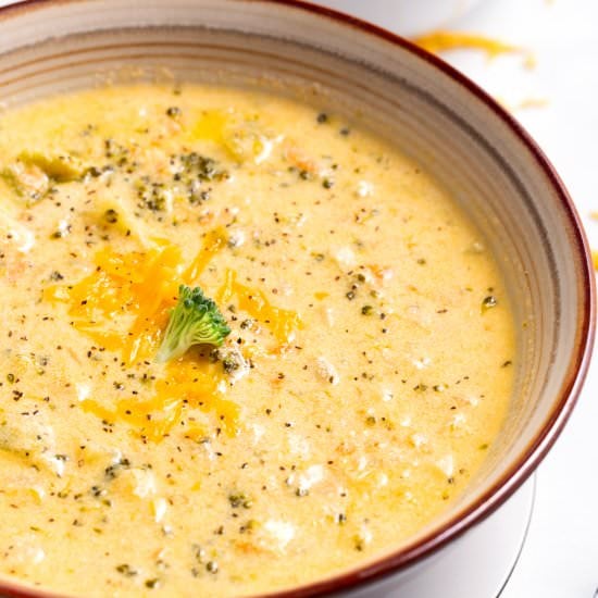 Broccoli Cheddar Soup