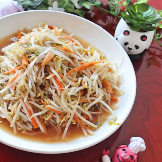 Low-Carb Sautéed Bean Sprouts