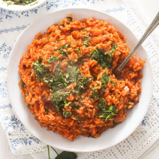 Easy Chimichurri Rice