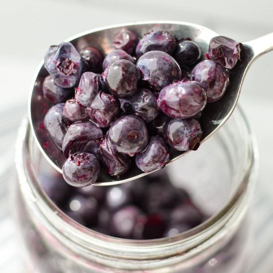 Fermented Blueberries