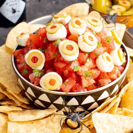 Halloween Eyeball Salsa