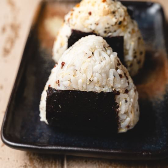 Vegan Tuna Mayo Onigiri