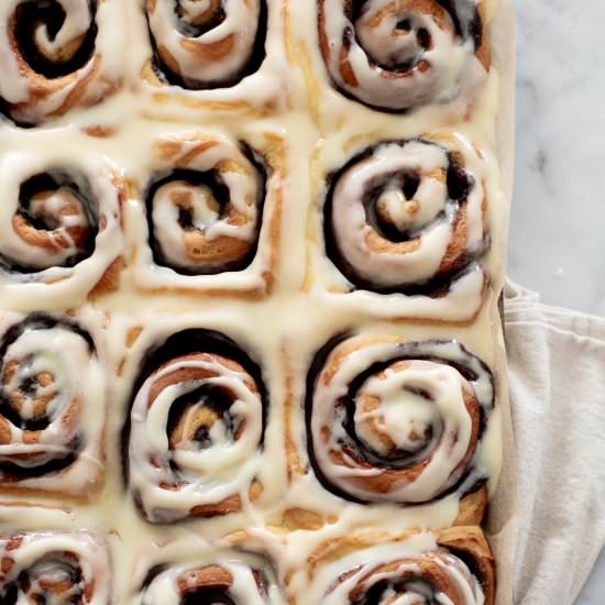 Brioche Cinnamon Rollls