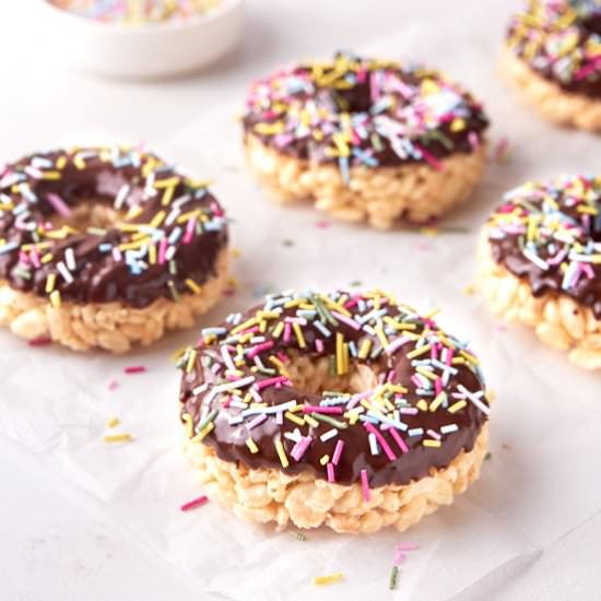 Donuts – Rice Krispies Treats