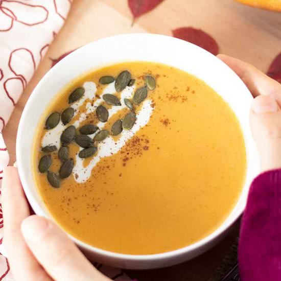 Butternut Squash Soup (No Reasting)