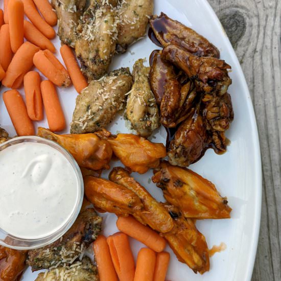 Crispy Baked Chicken Wings