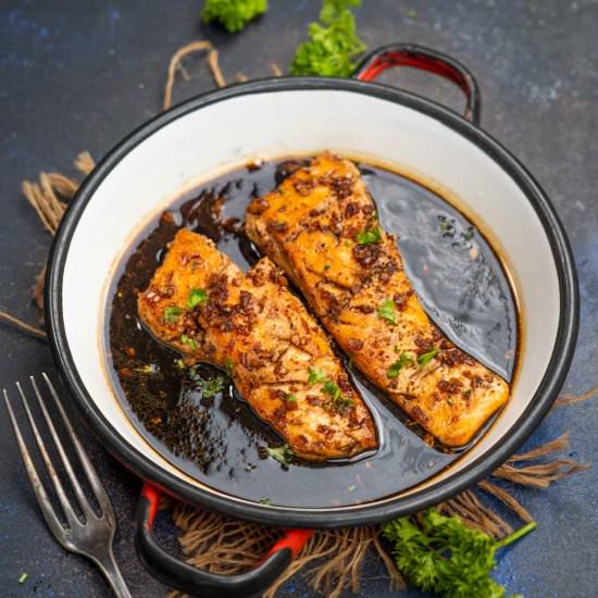 Hibachi Salmon