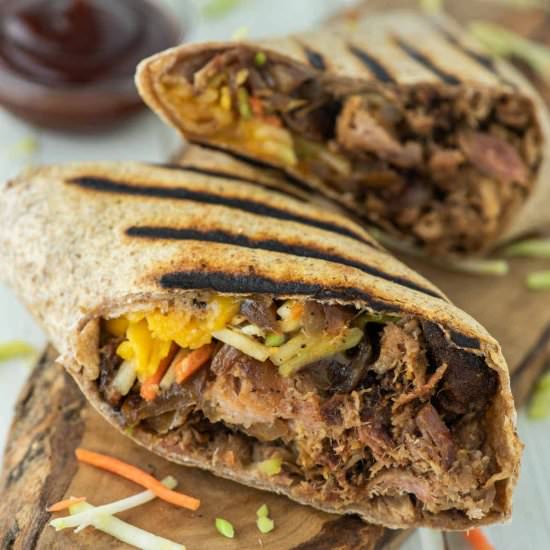 Pulled Pork Wraps