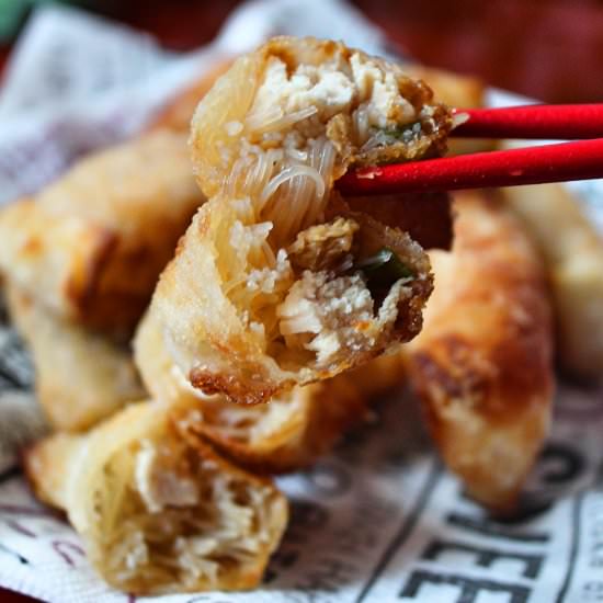 Crunchy Homemade Mini Lumpia