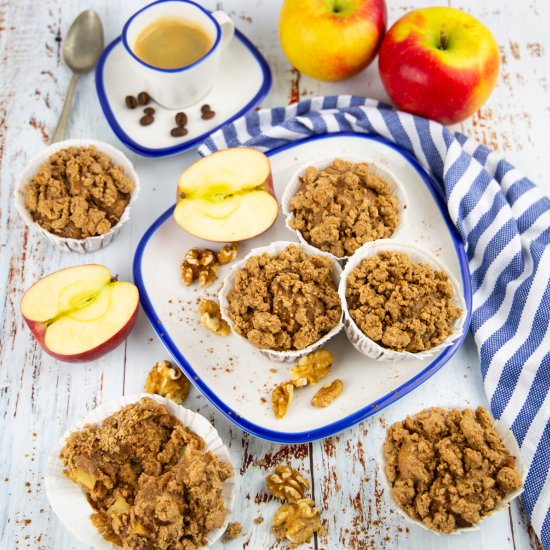 Vegan Apple Cinnamon Muffins