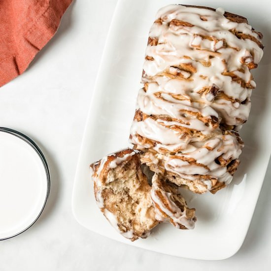 apples and honey pull apart bread