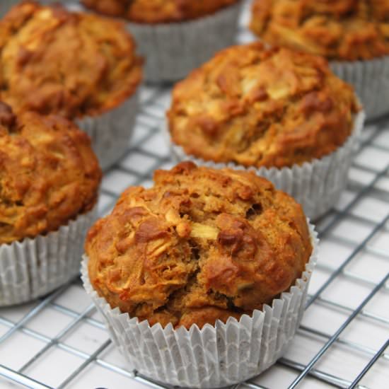Healthy Morning Glory Muffins