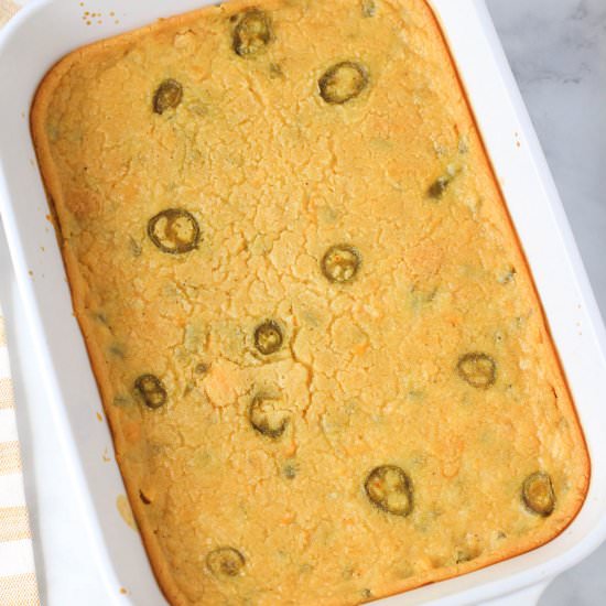 Jalapeño Corn Casserole