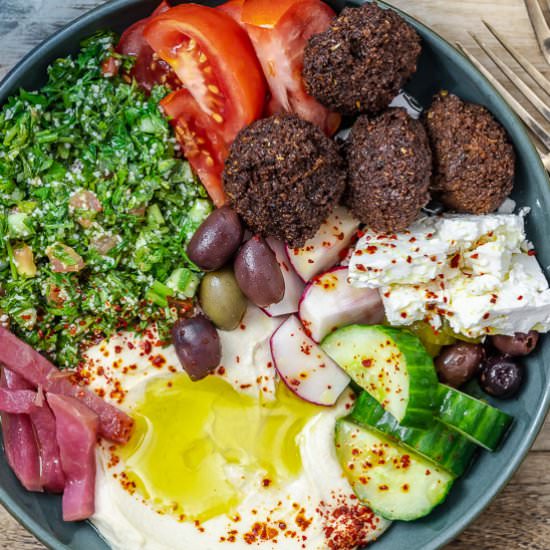 Mediterranean Falafel Bowls