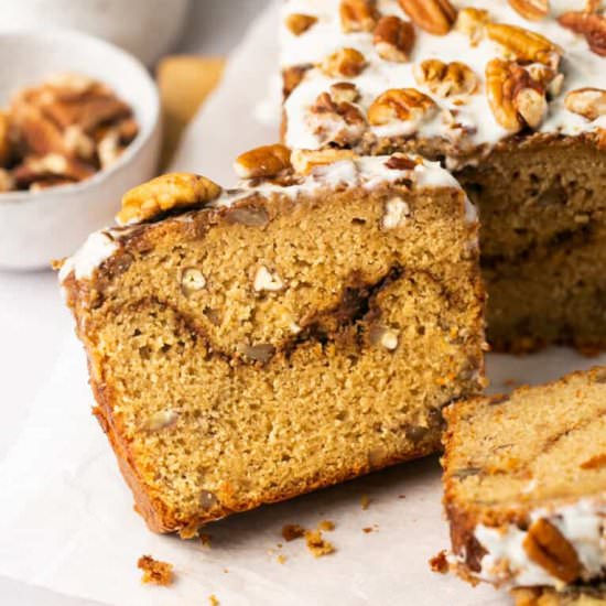 Maple Pecan Yogurt Bread