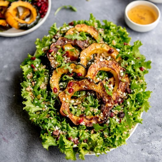 Roasted Acorn Squash Salad