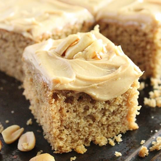 Peanut Butter Snack Cake