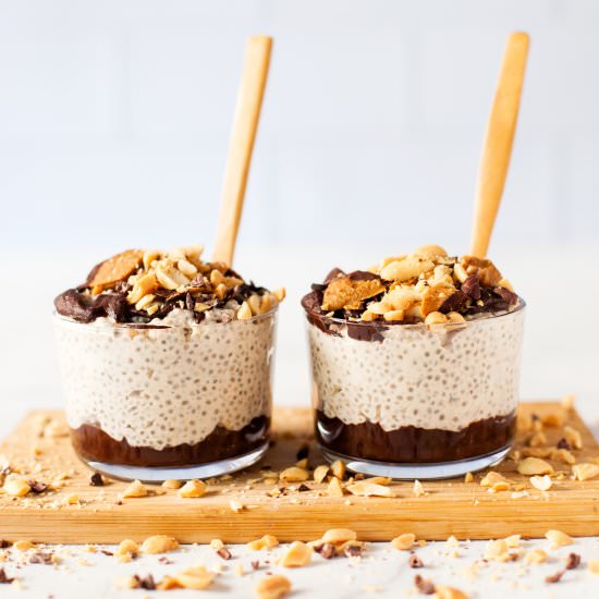 PB Cup Chia Pudding