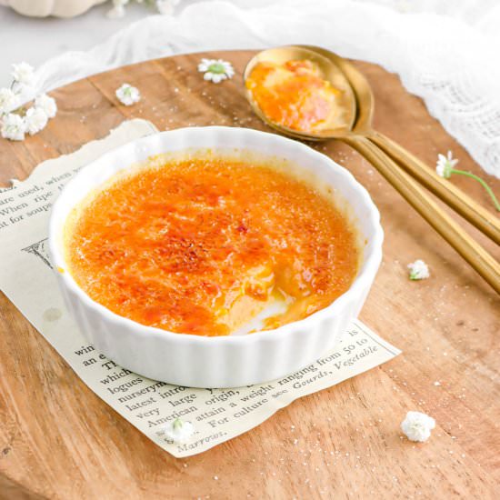 Pumpkin Crème Brûlée