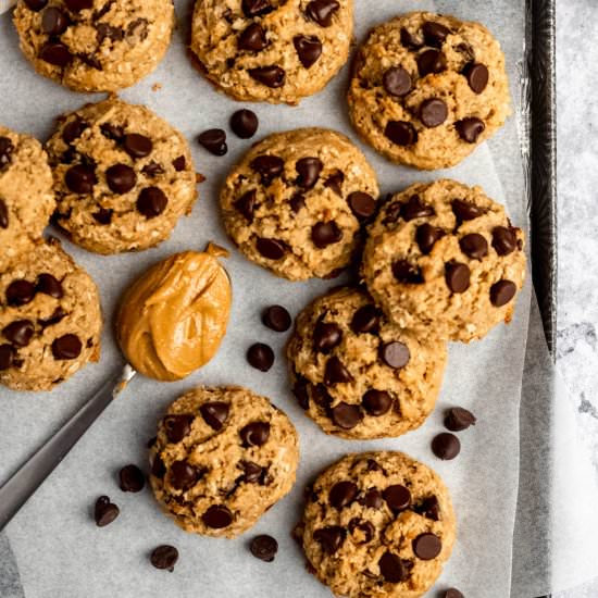 Peanut Butter Oatmeal Cookies