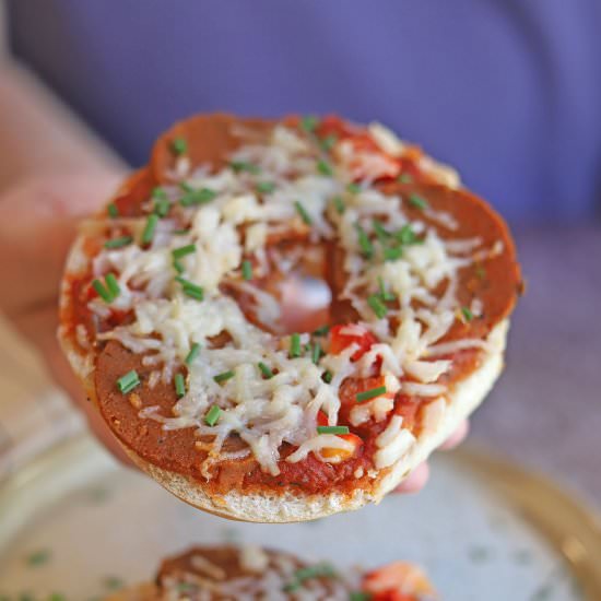 Pizza bagels