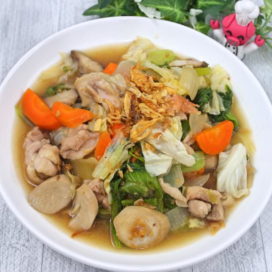 Healthy Chicken Vegetable Stir Fry