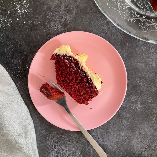 Red Velvet Loaf Cake